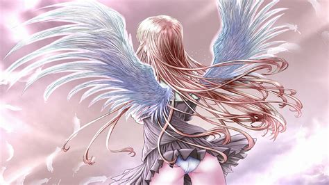 angel anime character|realistic anime angel.